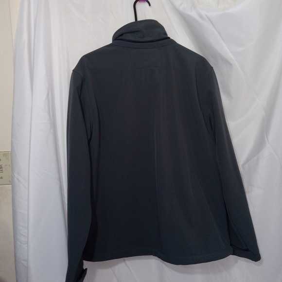 NRA Fleece Lined Jacket Navy Grey Fleece Adjustable Mens Size Large - Picture 6 of 12